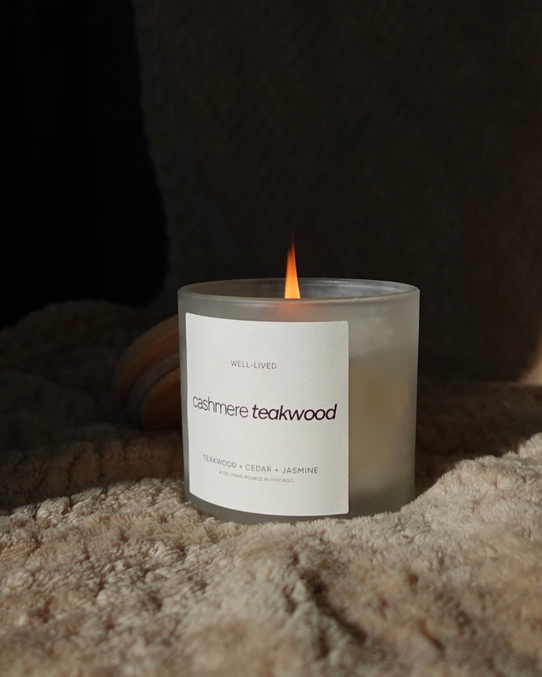 Cashmere Teakwood Candle