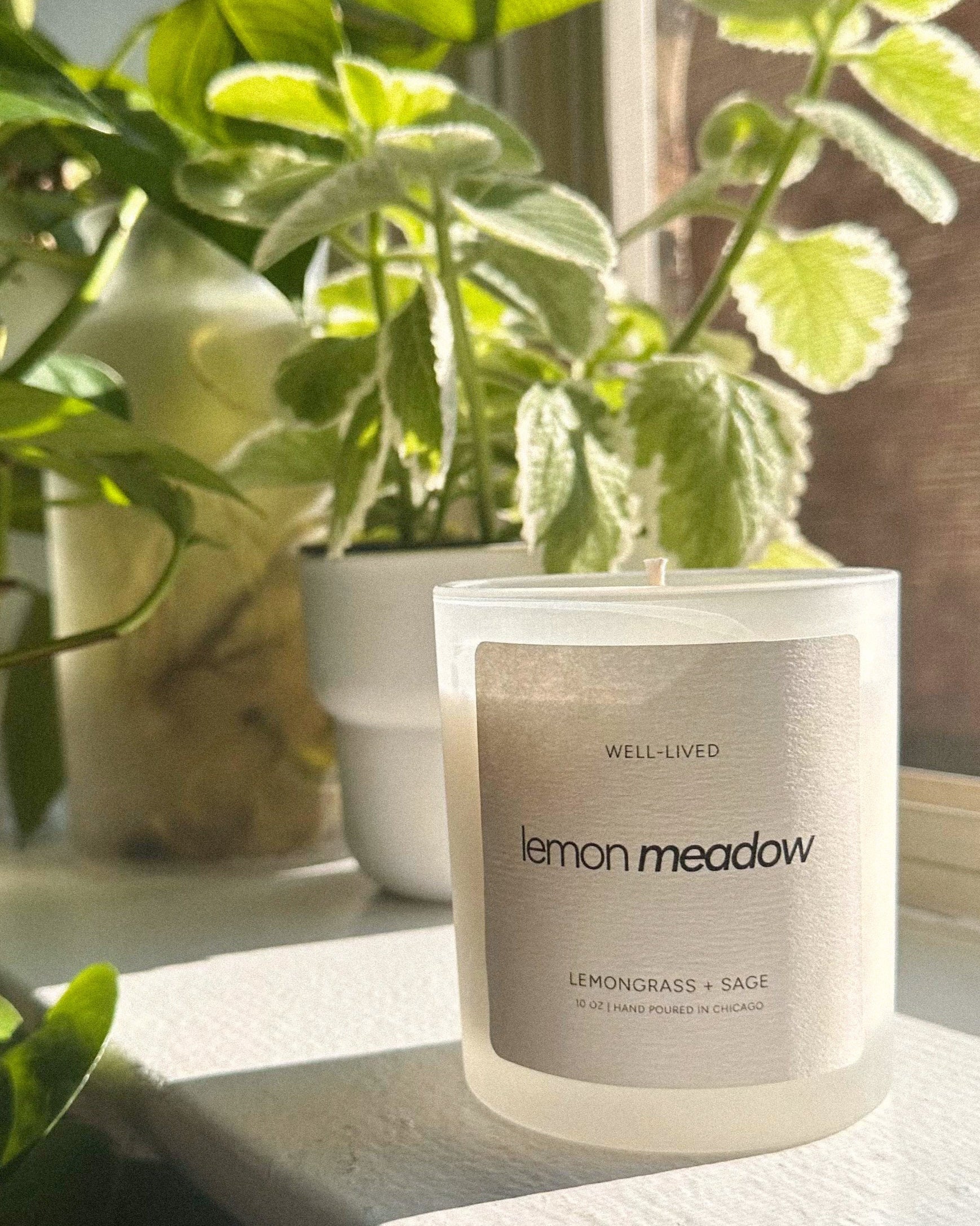 lemon meadow candle